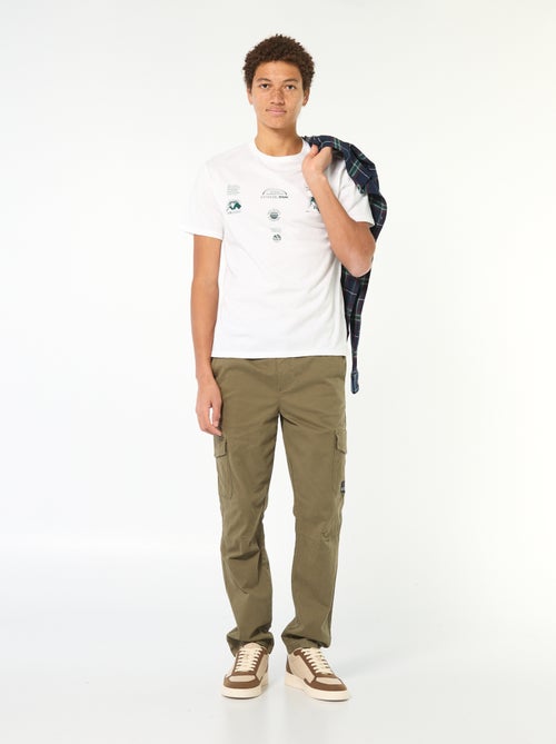 Jogpant con tasche con patta - Kiabi