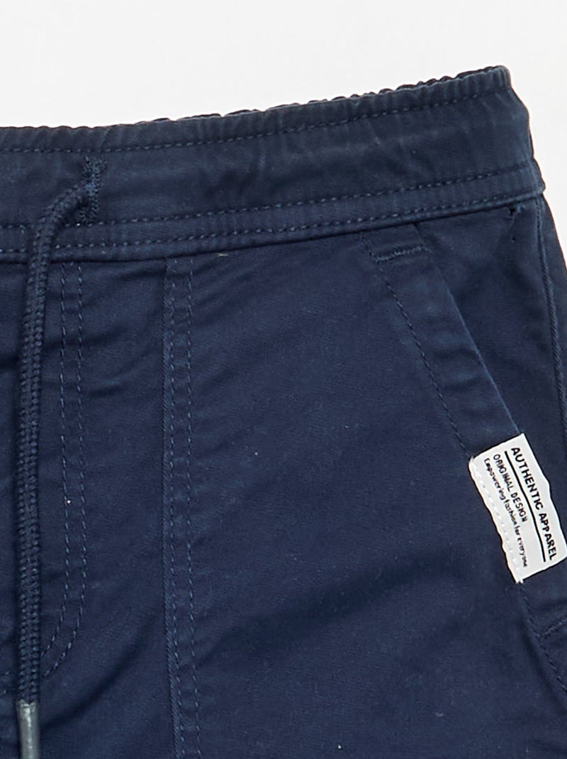 Jogpant mit Kordelzug Bleu - Kiabi