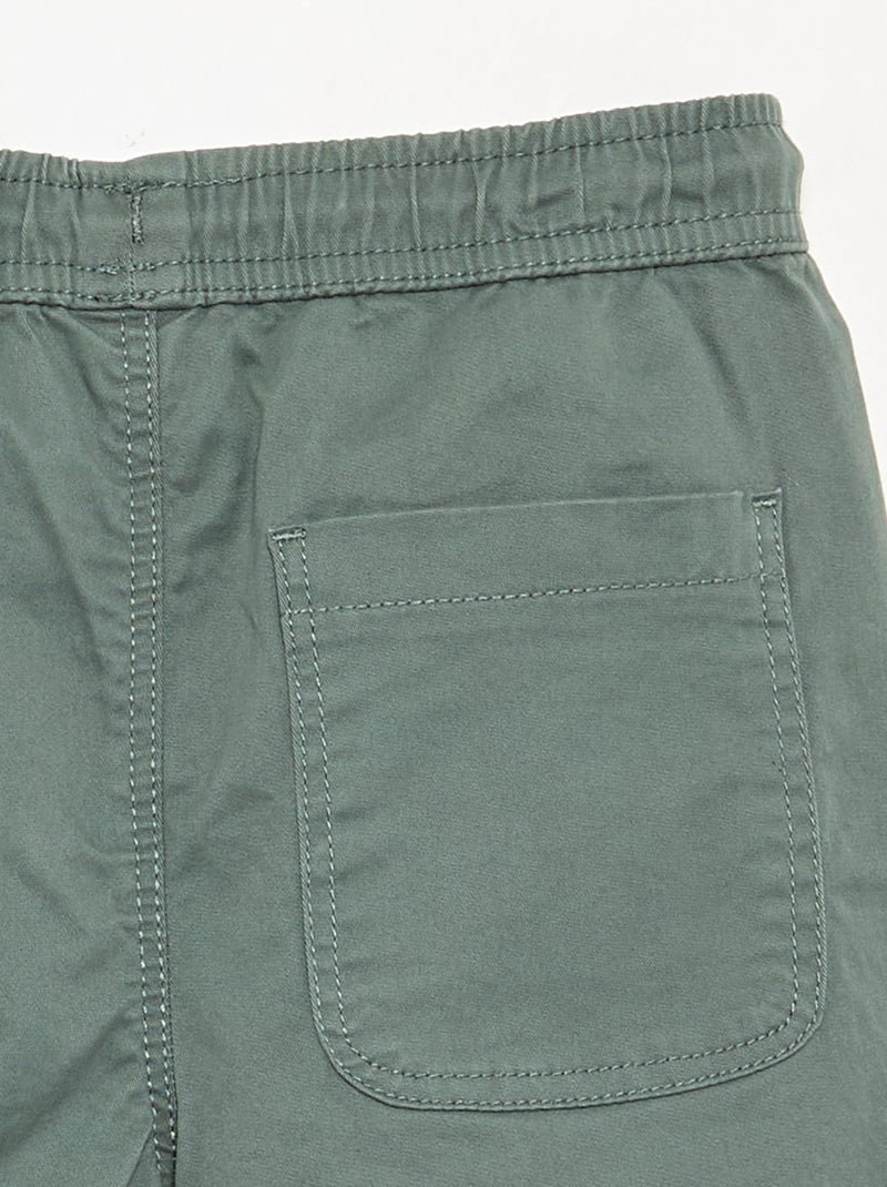 Jogpant mit Kordelzug Vert - Kiabi