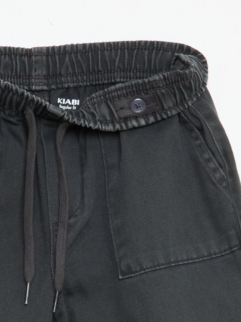 Jogpant Noir - Kiabi