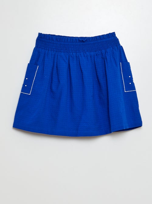 Jupe courte évasée - Kiabi