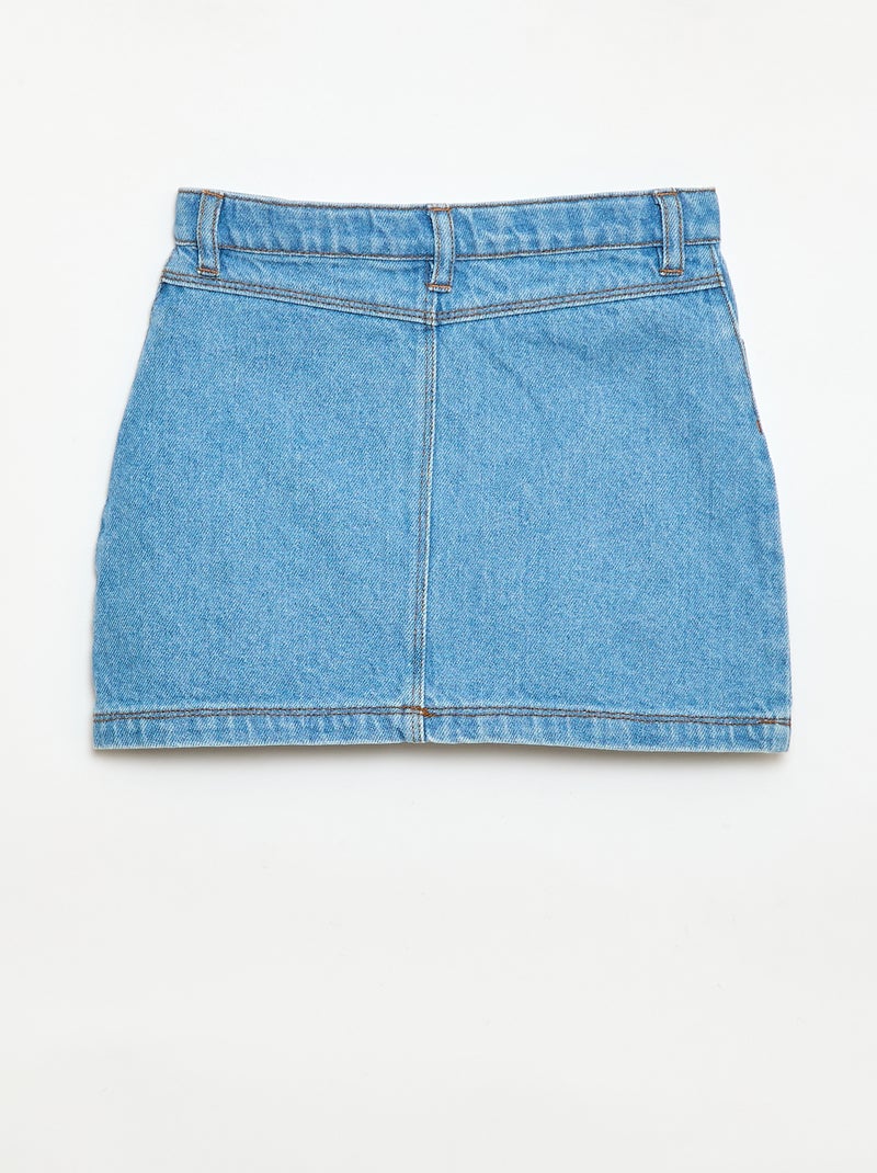 Jupe denim 'Gabby et la maison magique' Bleu - Kiabi