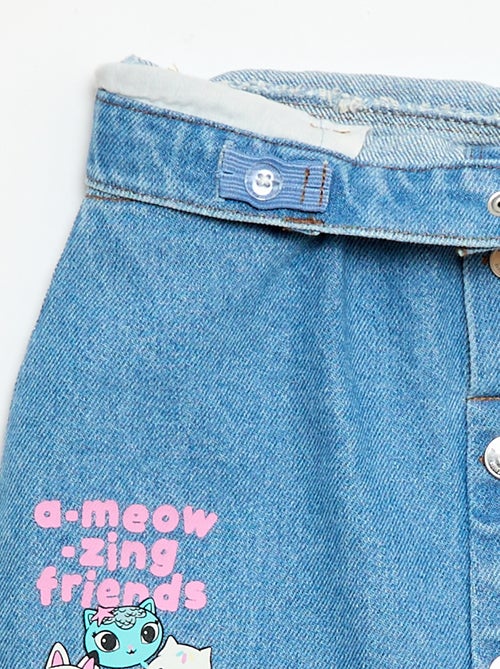Jupe denim 'Gabby et la maison magique' - Kiabi