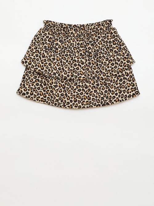 Jupe en maille stretch - Kiabi