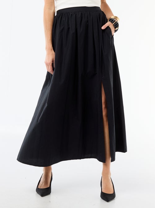 Jupe longue et large évasée - Kiabi