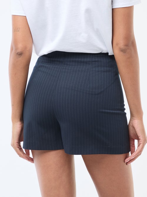 Jupe short à taille haute - Kiabi