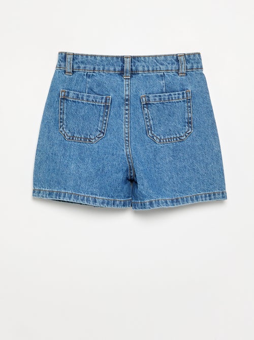 Jupe short courte en jean - Kiabi