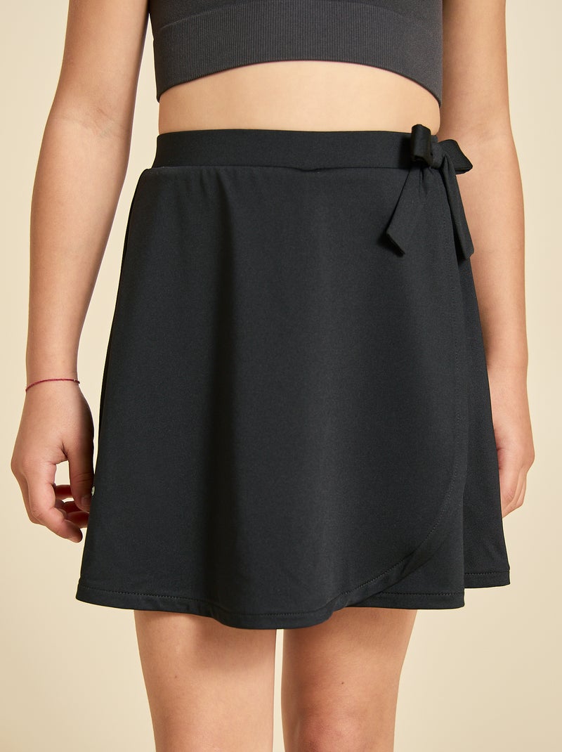 Jupe short de sport - (ekstract) Noir - Kiabi