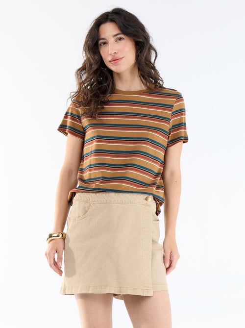 Jupe short en jean - Kiabi