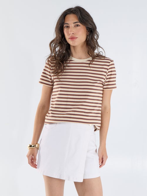 Jupe short en jean - Kiabi