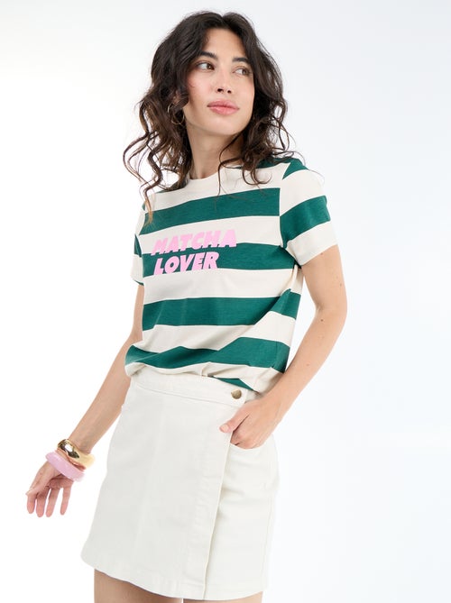 Jupe short en jean - Kiabi Jupe short en jean - Kiabi