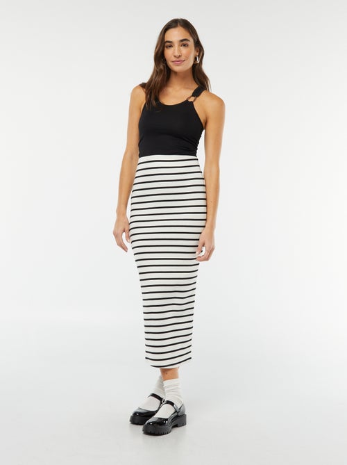 Jupe tube moulante - Kiabi