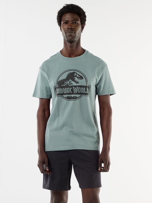 "Jurassic World" Shorts and T-shirt Pajama Set - 2-Piece - Kiabi