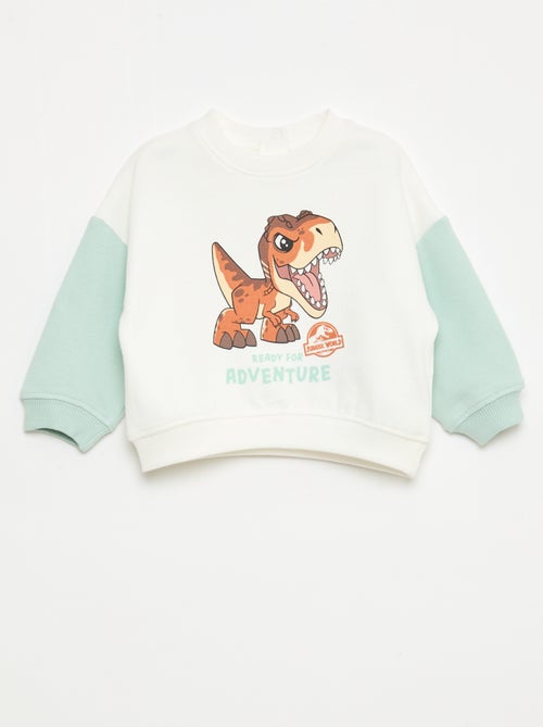 Jurassic World' Sweatshirt with Contrasting Sleeves - Kiabi