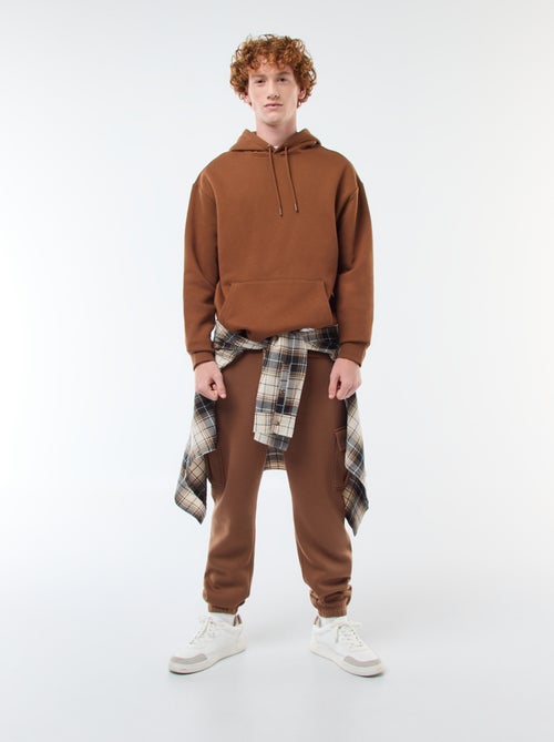 Kapuzen-Sweatshirt aus Fleece - Kiabi