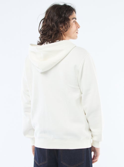 Kapuzen-Sweatshirt aus Fleece mit Reissverschluss - Kiabi