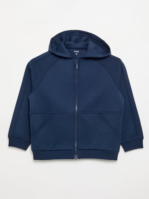 Kapuzen-Sweatshirt mit Reissverschluss – Kollektion zum einfachen Anziehen - Kiabi
