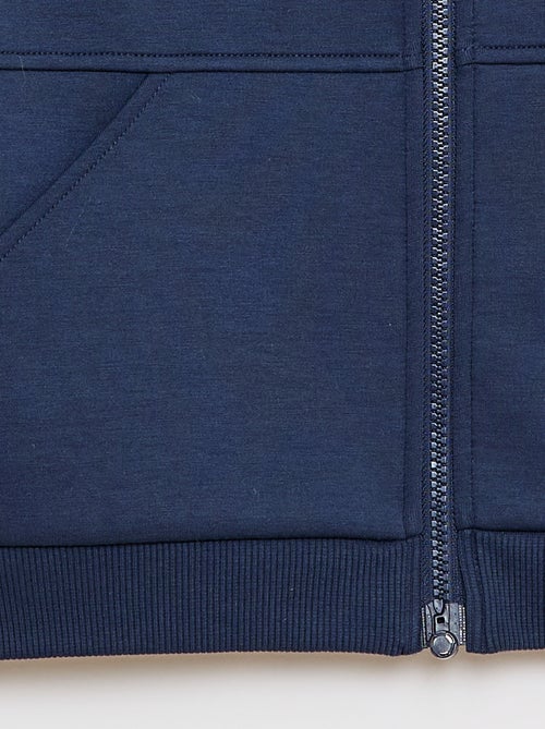 Kapuzen-Sweatshirt mit Reissverschluss – Kollektion zum einfachen Anziehen - Kiabi