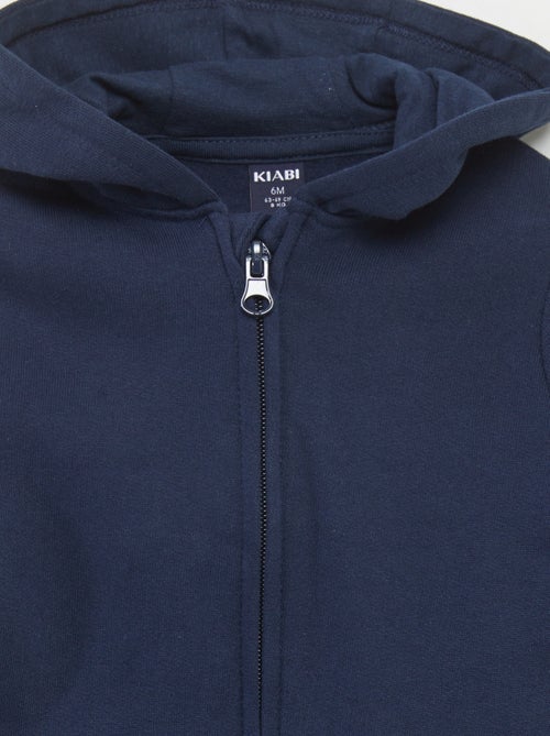 Kapuzen-Sweatshirt mit Reissverschluss - Kiabi