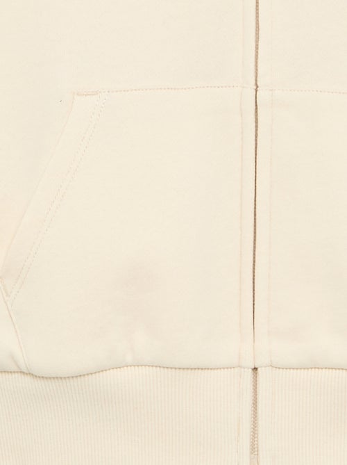 Kapuzen-Sweatshirt mit Reissverschluss - Kiabi