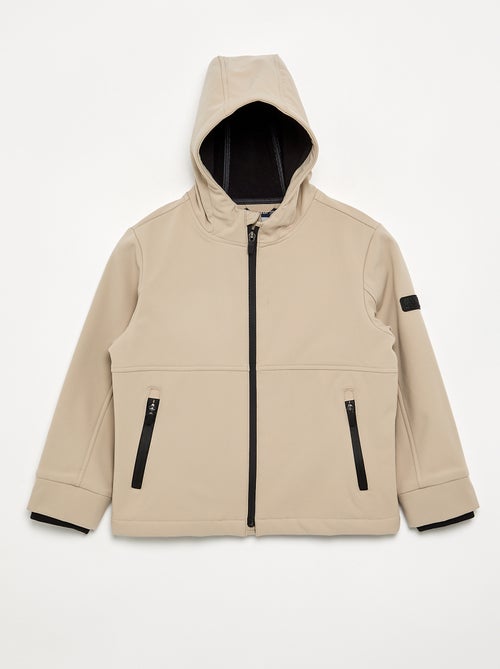 Kapuzenblouson mit Mikrofleece-Futter - Kiabi