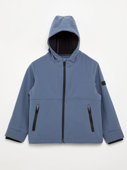 Kapuzenblouson mit Mikrofleece-Futter - Kiabi