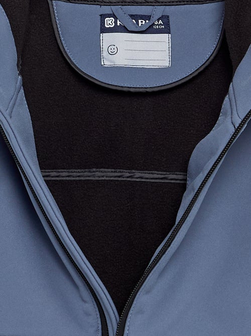 Kapuzenblouson mit Mikrofleece-Futter - Kiabi