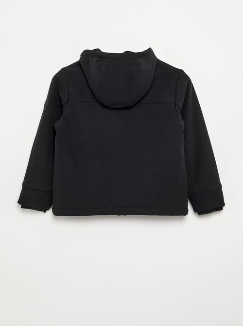 Kapuzenblouson mit Mikrofleece-Futter - Kiabi