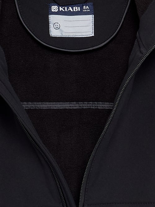 Kapuzenblouson mit Mikrofleece-Futter - Kiabi