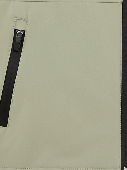 Kapuzenblouson mit Mikrofleece-Futter - Kiabi