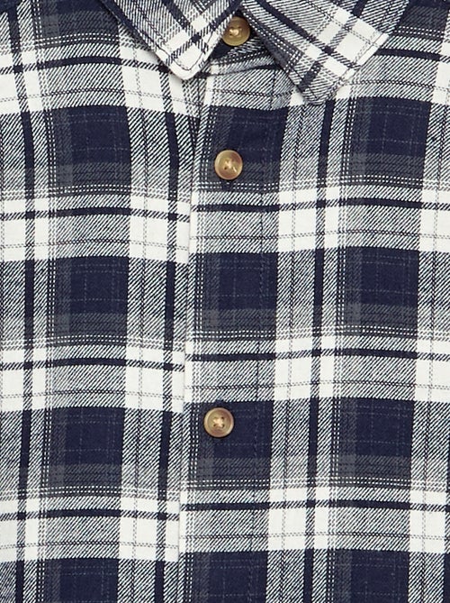 Kariertes Flanellhemd - Kiabi