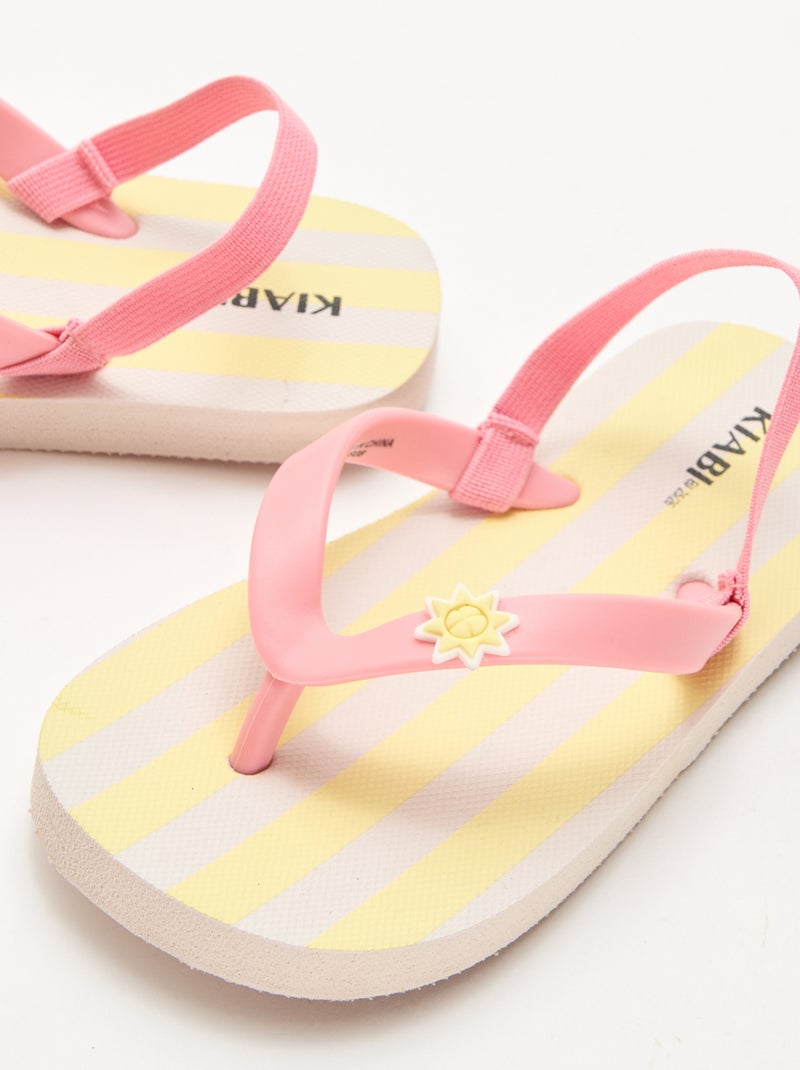 Kinder-Flip-Flops GELB - Kiabi