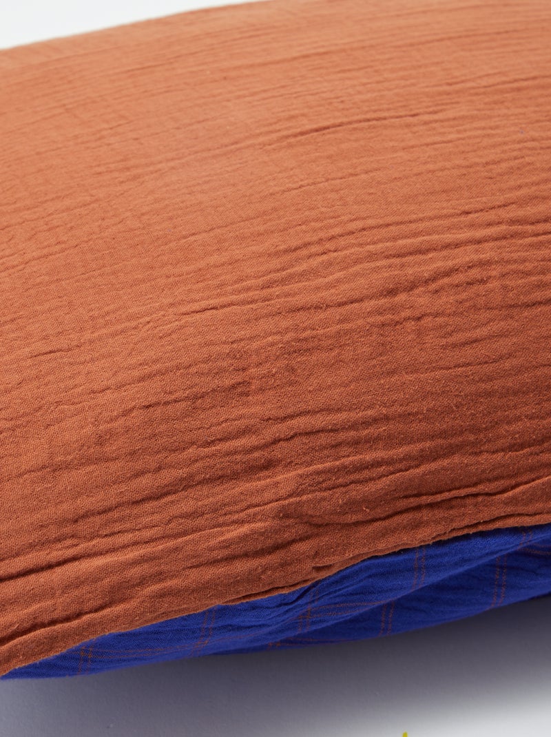 Kissenbezug (50 x 70 cm) - Kiabi Home Blau - Kiabi
