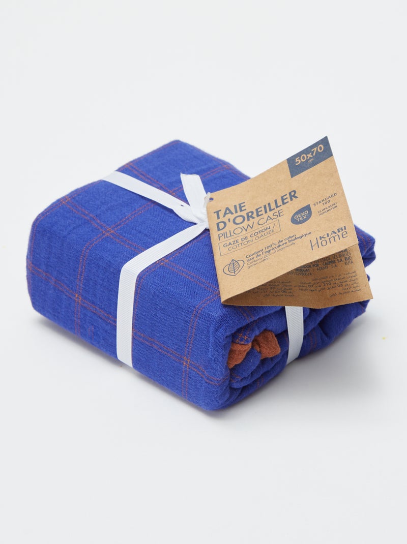 Kissenbezug (50 x 70 cm) - Kiabi Home Blau - Kiabi
