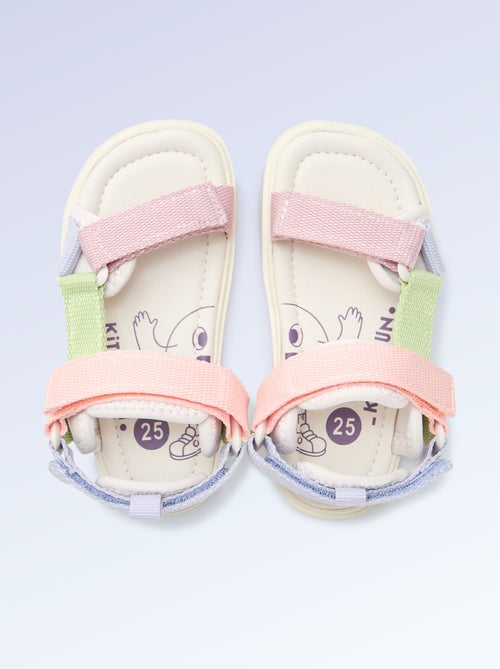 Kitchoun Motor Skills 4 Velcro Sandals: Designed for Walking - Kiabi Kitchoun Motor Skills 4 Velcro Sandals: Designed for Walking - Kiabi