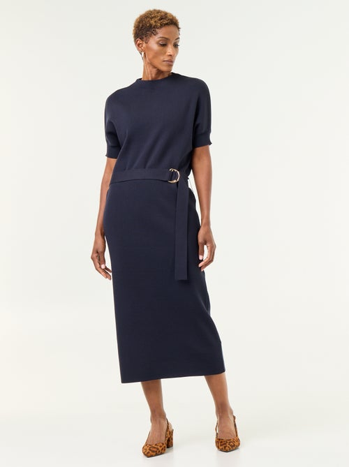 Kleid aus schwerem Strick - Kiabi Kleid aus schwerem Strick - Kiabi