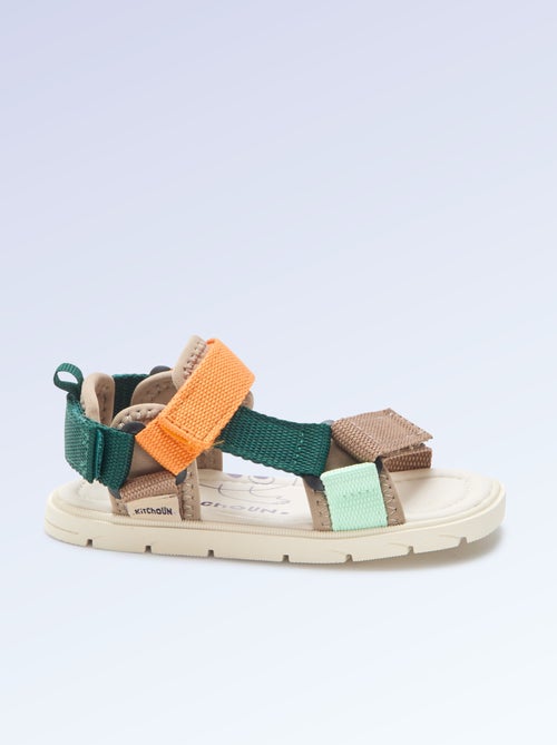 Klett-Sandalen Motorik 4 'Gehen' - Kitchoun - Kiabi