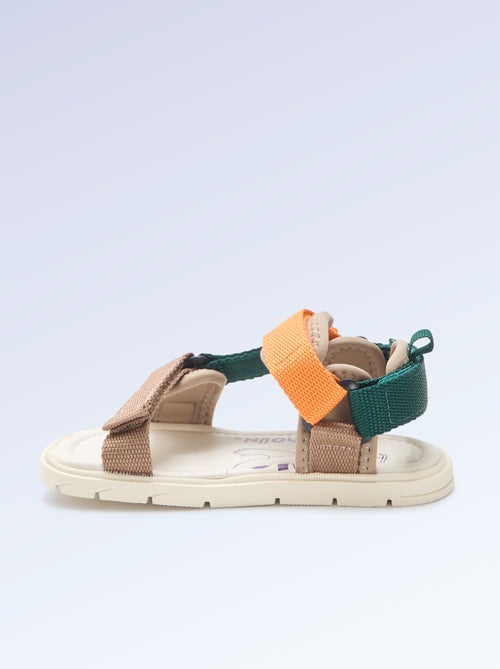Klett-Sandalen Motorik 4 'Gehen' - Kitchoun - Kiabi