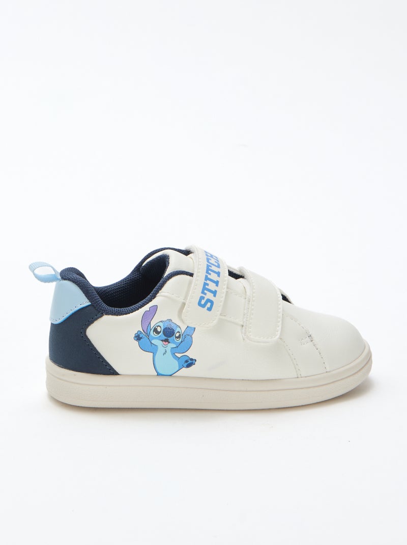 Klettverschluss-Sneakers \'Stitch\' \'Disney\' Weiß - Kiabi
