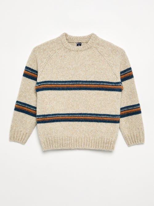 Knit Crew Neck Sweater - Kiabi