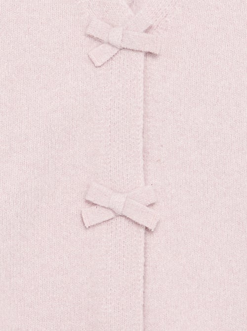 Knit sweater with knot detail - Kiabi