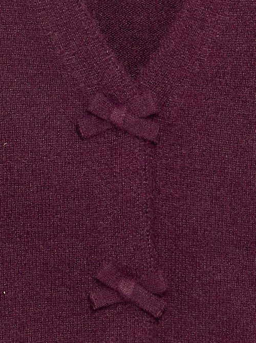 Knit sweater with knot detail - Kiabi