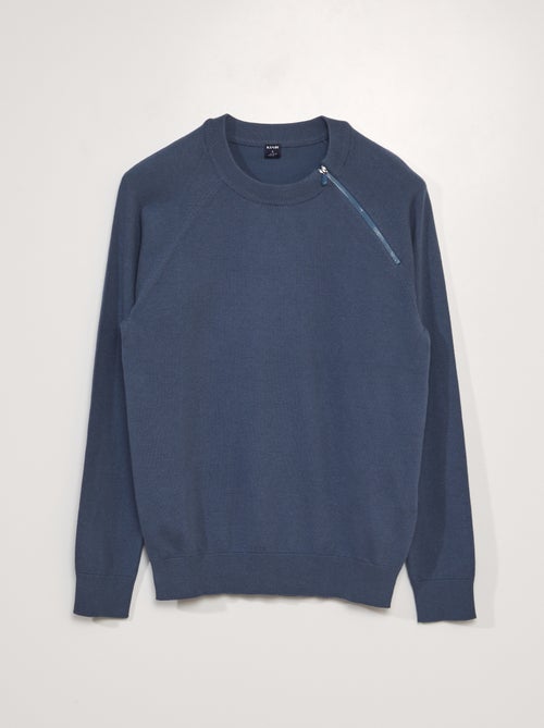 Knit Sweatshirt - Easy-Dressing Collection - Kiabi