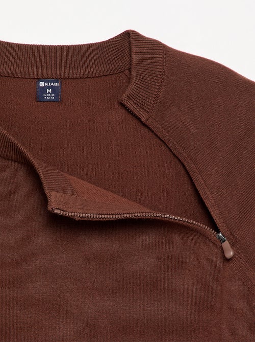 Knit sweatshirt - easy-to-wear collection - Kiabi