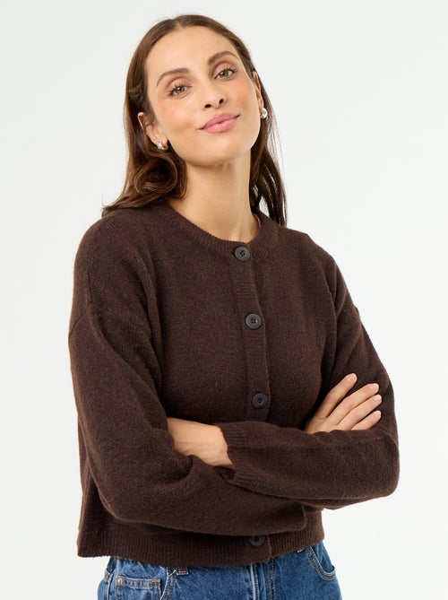 Knitted Cardigan - Kiabi