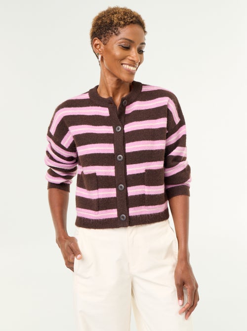 Knitted cardigan - Kiabi