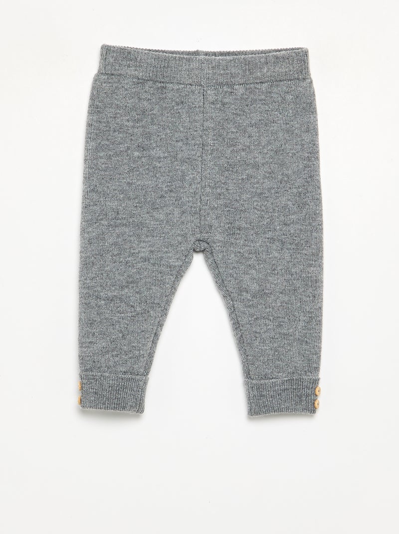 Knitted Leggings Black - Kiabi