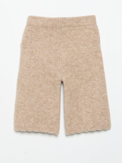 Knitted Pants with Embroidery - Kiabi