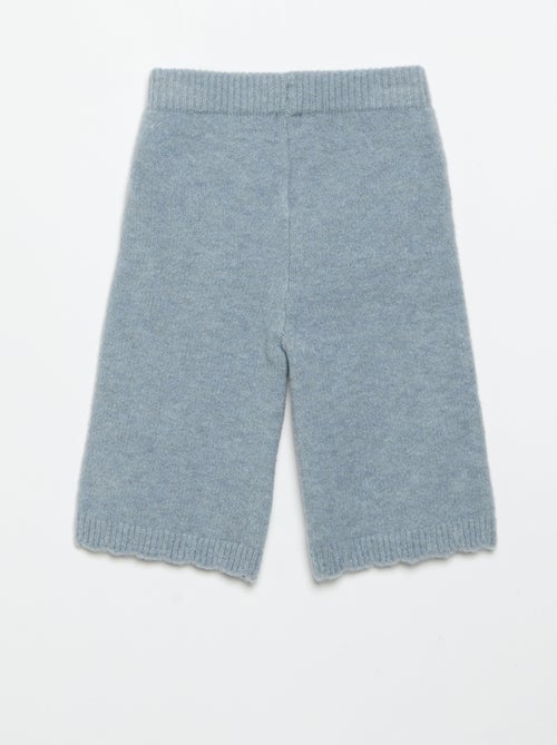 Knitted Pants with Embroidery - Kiabi