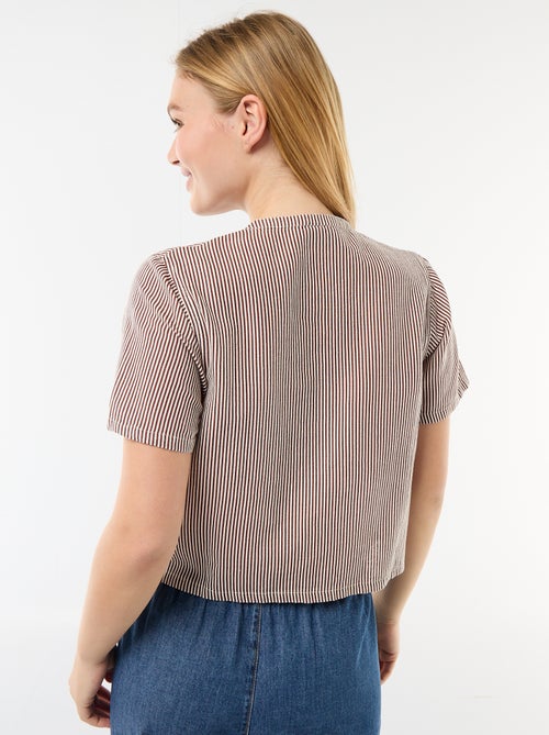 Knot-Detail Blouse - Kiabi